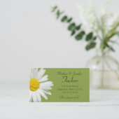 Bruid en bruidegom Contact Informatie Kaart Contactkaartje (Staand voorkant)