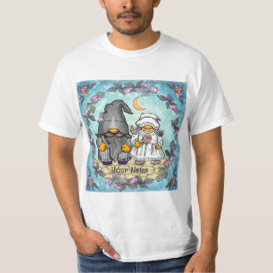 Bruid en Bruidegom Gnome bruiloft T-Shirt