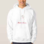 Bruid en bruidegom hoodie (Voorkant)