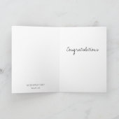 Bruid en Bruidegom Kaart (Binnen)