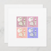 Bruid en Bruidegom Kaart (Voorkant / Achterkant)