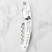 Bruid en bruidegom kurkentrekker (Voorkant)