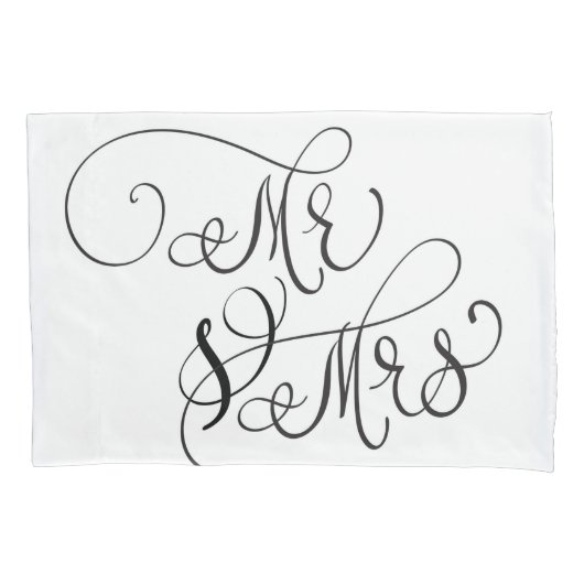 Bruid en bruidegom kussensloop (Voorkant)