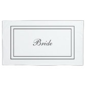 Bruid en bruidegom Kussenslopen (Voorkant-Links)