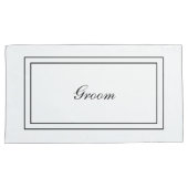 Bruid en bruidegom Kussenslopen (Voorkant-Rechts)