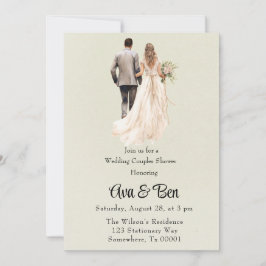 Bruid en bruidegom licht groene bruiloft paren dou kaart