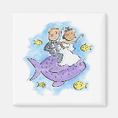 Bruid en Bruidegom Magneet (Voorkant)