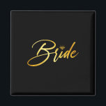 Bruid en bruidegom man en vrouw matching bruiloft magneet<br><div class="desc">Bruid en bruidegom Man en vrouw Matching Wedding 1</div>