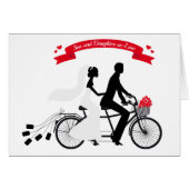 bruid en bruidegom op bruiloft (Voorkant Horizontaal)