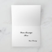 Bruid en bruidegom pinguïn Kaart (Binnen)