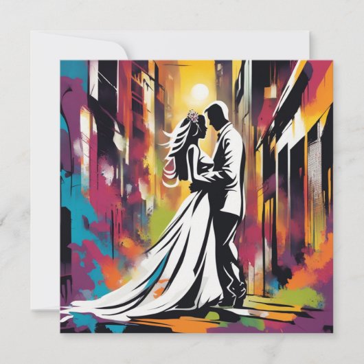  BRUID EN BRUIDEGOM   SAVE THE DATE (Voorkant)