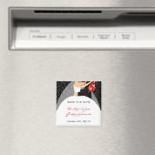 Bruid en bruidegom Sla de datummagneten op Magneet (Insitu (Vaatwasser))