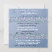 Bruid en bruidegom Teddy Bear Wedding Kaart (Achterkant)