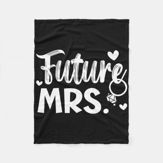 bruid en bruidegom trouwdag huwelijk net getrouwd fleece deken (Voorkant)