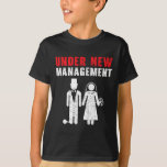 bruid en bruidegom trouwdag huwelijk net getrouwd t-shirt<br><div class="desc">Bruid en bruidegom Trouwdag Huwelijk Net Getrouwd 3</div>