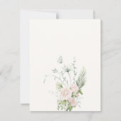 Bruid en bruidegom waterverf kaart (Achterkant)