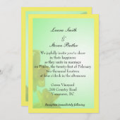 bruid- en bruinbruidbruinbruin, tulpbloemen kaart (Voorkant / Achterkant)