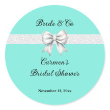 Bruid en Co. White Glitter Bow Vrijgezellenfeest