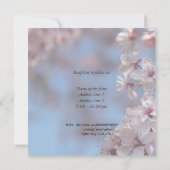 bruid - en groom - huwelijksuitnodiging voor ouder kaart (Achterkant)