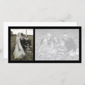 Bruid en Tractor Country Wedding Dank u Bedankkaart (Voorkant / Achterkant)