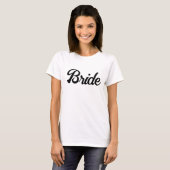 Bruid Est. 2023 Bruiloft T-shirt (Voorkant volledig)