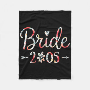 Bruid Est 2025 Gehuwd Huwelijk Bruidsfeest Jonggez Fleece Deken