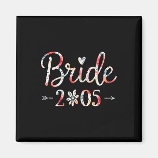 Bruid Est 2025 Getrouwd Bruidsfeest Bachel Magneet