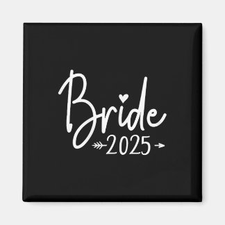 Bruid Est 2025 Getrouwd Bruidsfeest Bachel Magneet