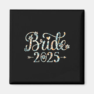 Bruid Est 2025 Getrouwd Bruidsfeest Bachel Magneet