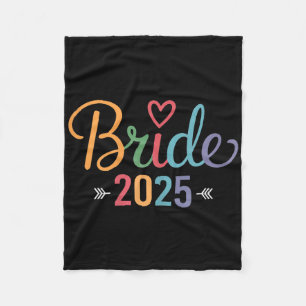 Bruid Est 2025 Getrouwd Trouwfeest Bruidsfeest Jon Fleece Deken