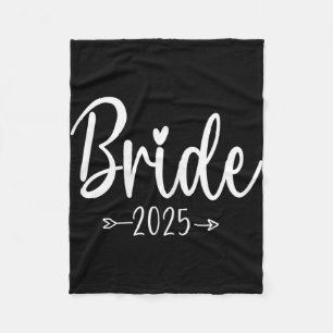 Bruid Est 2025 Trouw Bruidsfeest Afscheid Meisjes Fleece Deken