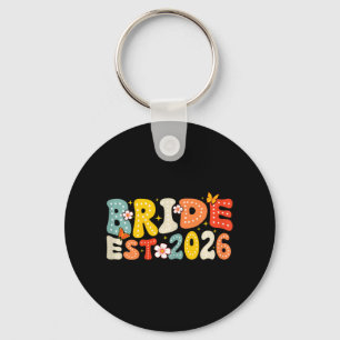 Bruid Est 2026 Getrouwd Bruid Sleutelhanger