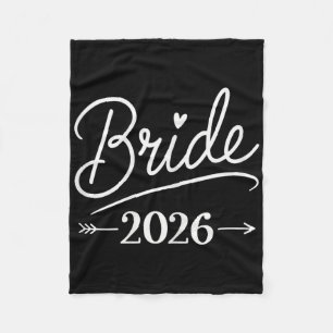 Bruid Est 2026 Getrouwd Trouwfeest Bruidsfeest Jon Fleece Deken