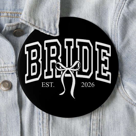Bruid Est 2026 Ronde Button 6,0 Cm (In situ)