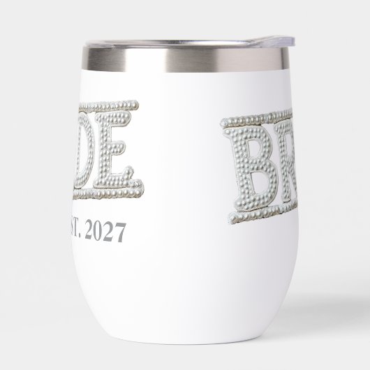 Bruid geborduurde Faux Pearl Patch (Links)