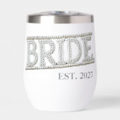 Bruid geborduurde Faux Pearl Patch (Voorkant)