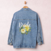 Bruid Gele Rozen Denim Jacket (Hangar)