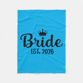 Bruid Geschat 2026 Bruidegom Bruid Overeenkomstige Fleece Deken