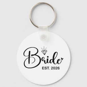 Bruid Geschat 2026 Verloofde Mevrouw Echtgenote Ba Sleutelhanger
