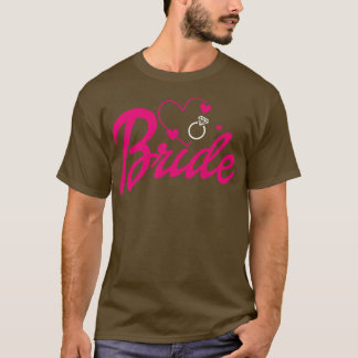 Bruid Gift Bruiloft Aankondiging Verloving Funny B T-shirt
