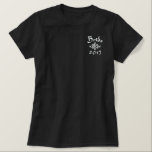 Bruid Huidig Jaar - Met Uw Initialen Geborduurd Dames Poloshirt<br><div class="desc">T-shirt voor alle leden van de Partij voor T-shirts BestMan T-shirts GroomsMan T-shirts Usher T-shirts RingBearer T-shirts - 7 woorden voor een lang en gelukkig huwelijk - Het spijt me - het is mijn Accessoires T-shirts met een onregelmatig huwelijk, jassen, hoodies, Tassen, handtas, bakkerszakken , Petten, en meer aanpassen om...</div>