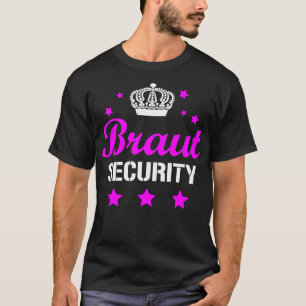 Bruid huwelijk vrijgezellenfeest JGA 2 T-shirt