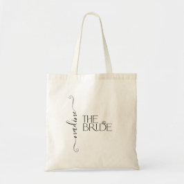 Bruid I Do Crew Aangepaste Naam Bruiloft Ring Tote Bag