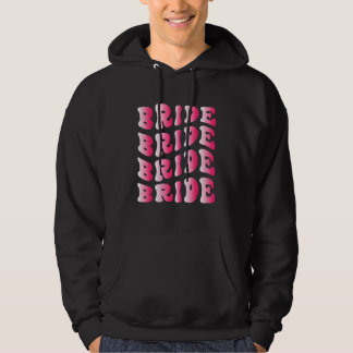 Bruid Ik Doe Bemanning Retro Bachelorette Feest Br Hoodie