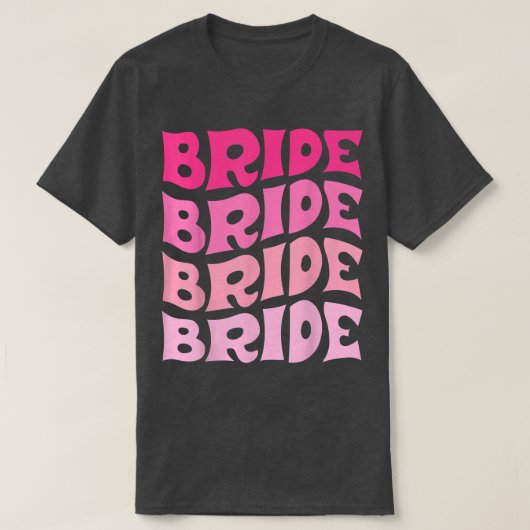 Bruid Ik Doe Bemanning Retro Bachelorette Feest Br T-shirt (Design voorkant)