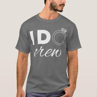 Bruid Ik Doe Crew Retro Bachelorette Grappige Kipp T-shirt