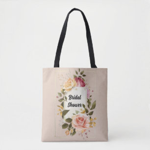 Bruid in Bloei: Bloemetas Tote Bag