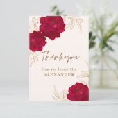 Bruid in bloei  bloemig bruiloft feest Welkom Bord Bedankkaart (Staand voorkant)