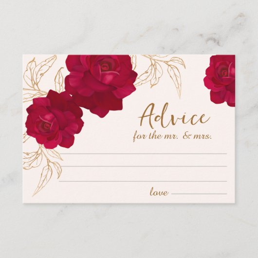 Bruid in bloei vrijgezellenfeest Advies Behuizing  Informatiekaartje (Voorkant)