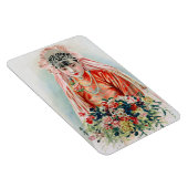 Bruid in Chinese Rode Trouw Shanghai Yuefenpai Magneet (Rechterzijde)